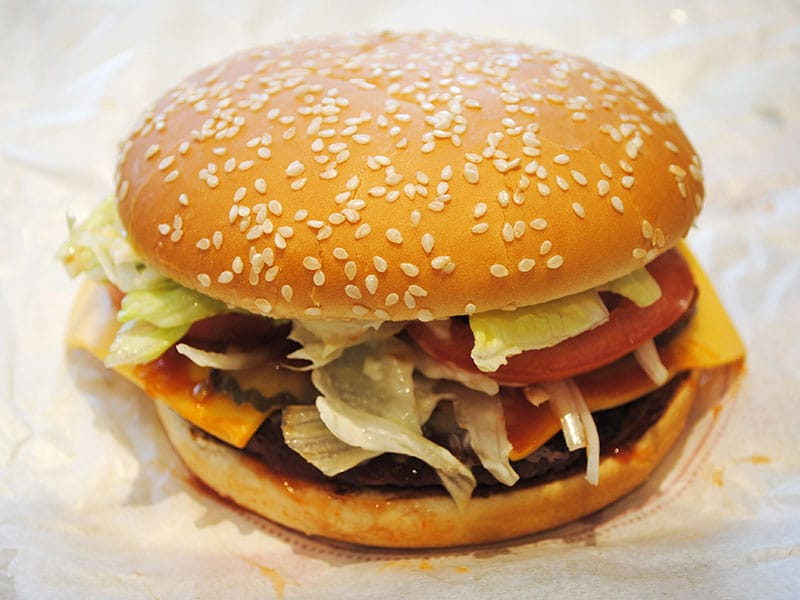 WHOPPER with Cheese, at Burger King