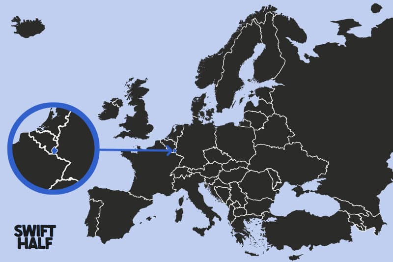 Europe map quiz lux2