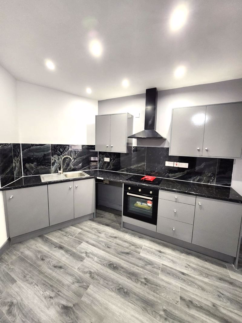 Flat in Dudley also has a nice kitchen for when renters have had enough 'kinky shit'